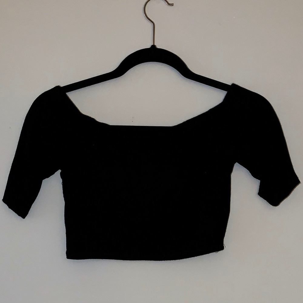 Soprano Ribbed Crop Top